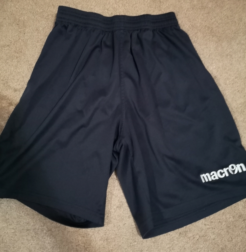 3/$45 MACRON Men's Black Shorts
